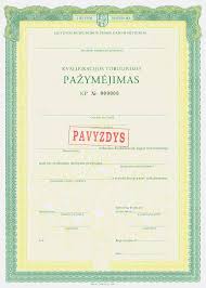 Psichologo kvalifikacijos pažymėjimas