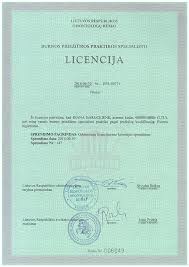 Specialisto licencija