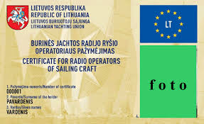 Radiotechnikos / ryšio pažymėjimas